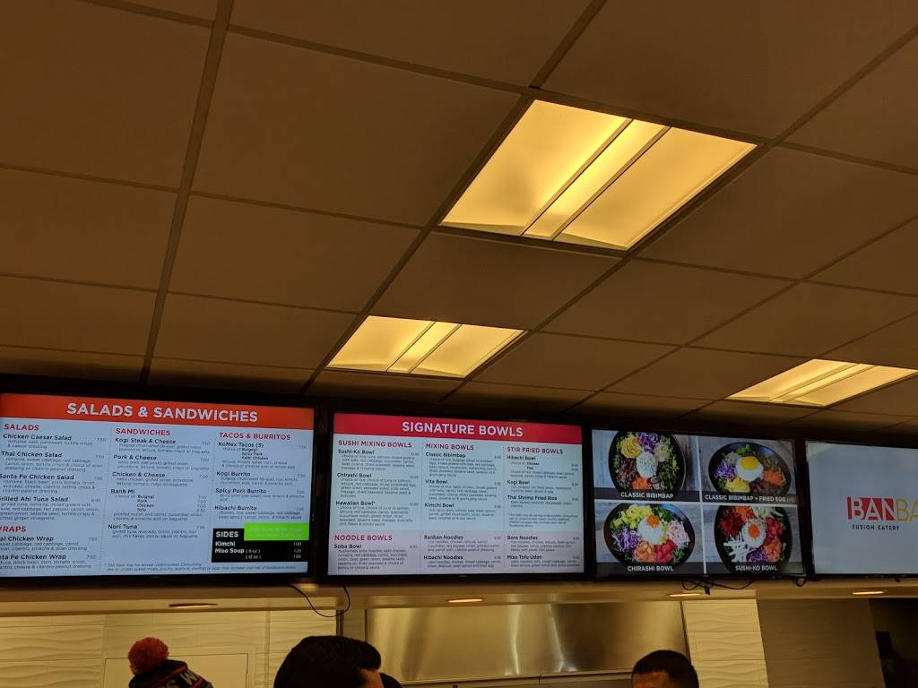 Banban Fusion Eatery | restaurant | 8251 Greensboro Dr, McLean, VA 22102, USA | 5713882406 OR +1 571-388-2406