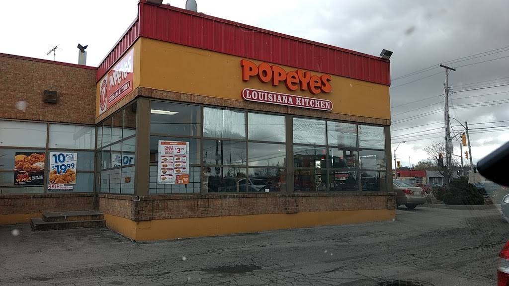 Popeyes | restaurant | 771 Queenston Rd, Hamilton, ON L8G 1A1, Canada | 9055940293 OR +1 905-594-0293