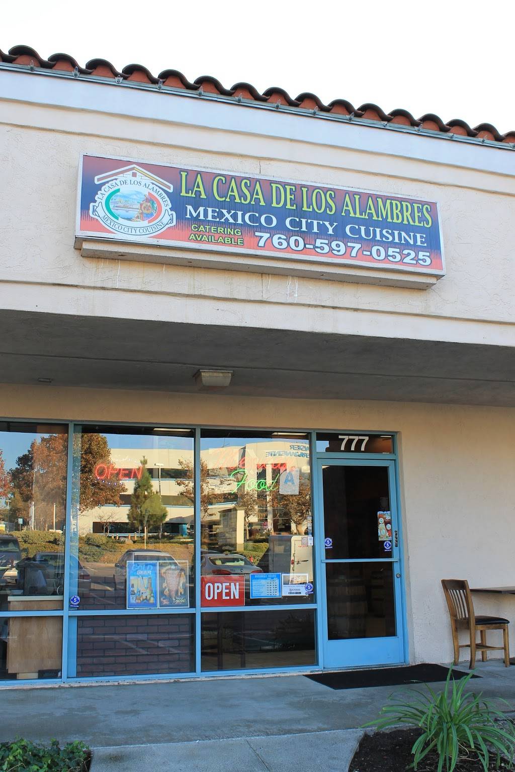 La Casa De Los Alambres Mexico City Cuisine | restaurant | 777 Shadowridge Dr, Vista, CA 92083, USA | 7605970525 OR +1 760-597-0525