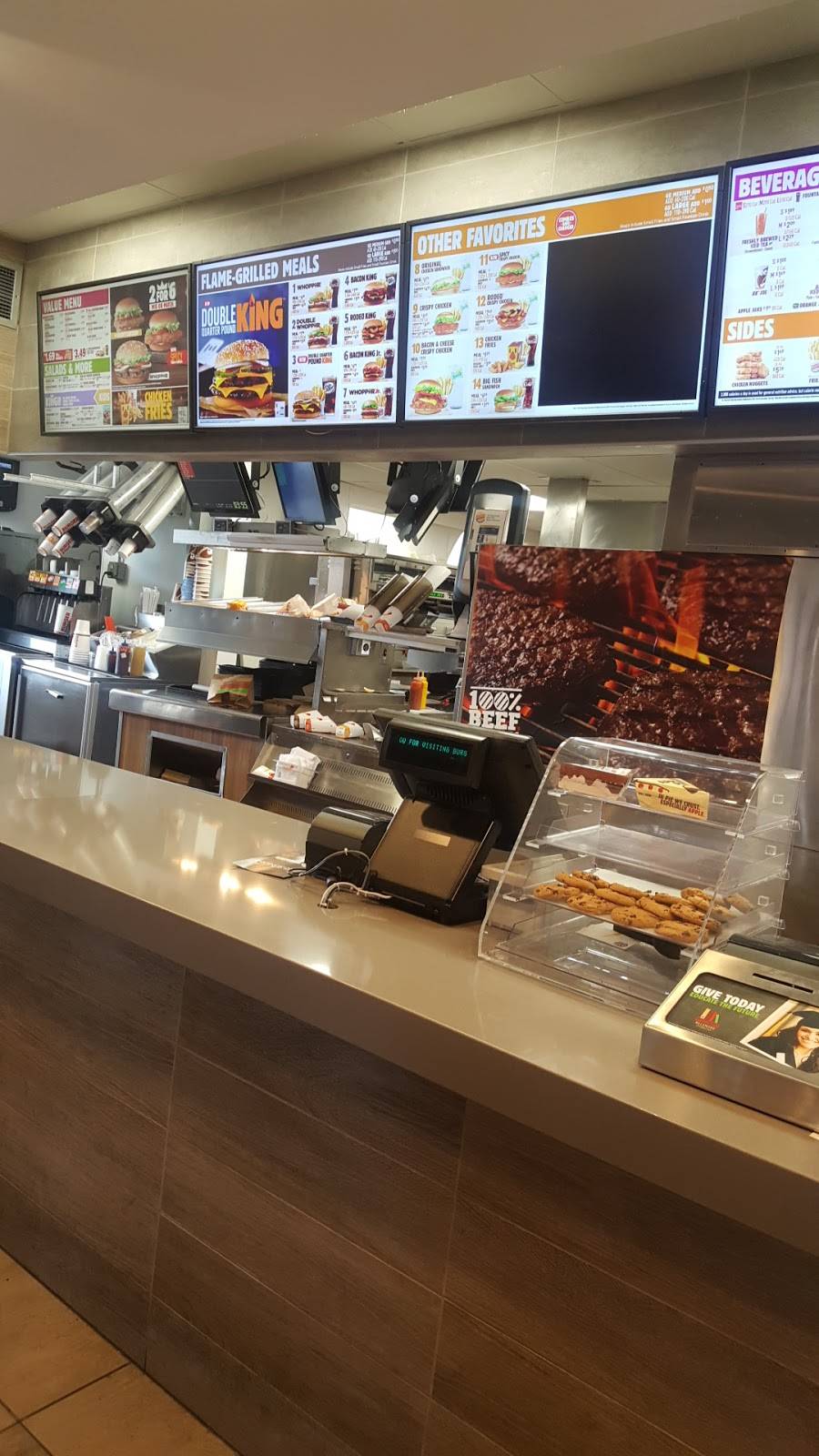 Burger King | restaurant | 1601 N Hacienda Blvd, La Puente, CA 91744, USA | 6268886319 OR +1 626-888-6319