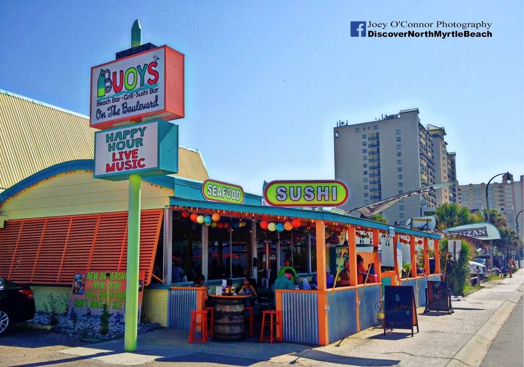 Buoys On The Boulevard | restaurant | 93 S Ocean Blvd, North Myrtle Beach, SC 29582, USA | 8436630330 OR +1 843-663-0330