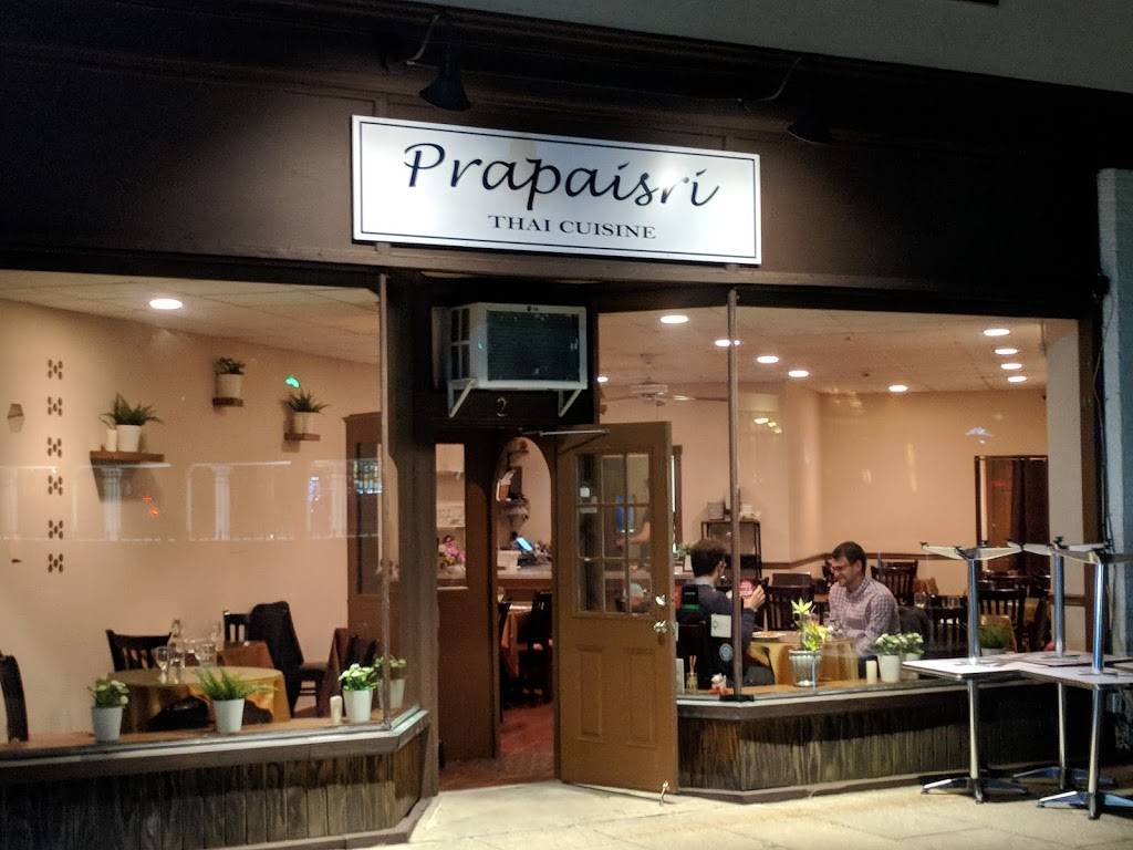 Prapaisri Thai Cuisine | restaurant | 2 E Ridgewood Ave, Ridgewood, NJ 07450, USA | 2016127797 OR +1 201-612-7797