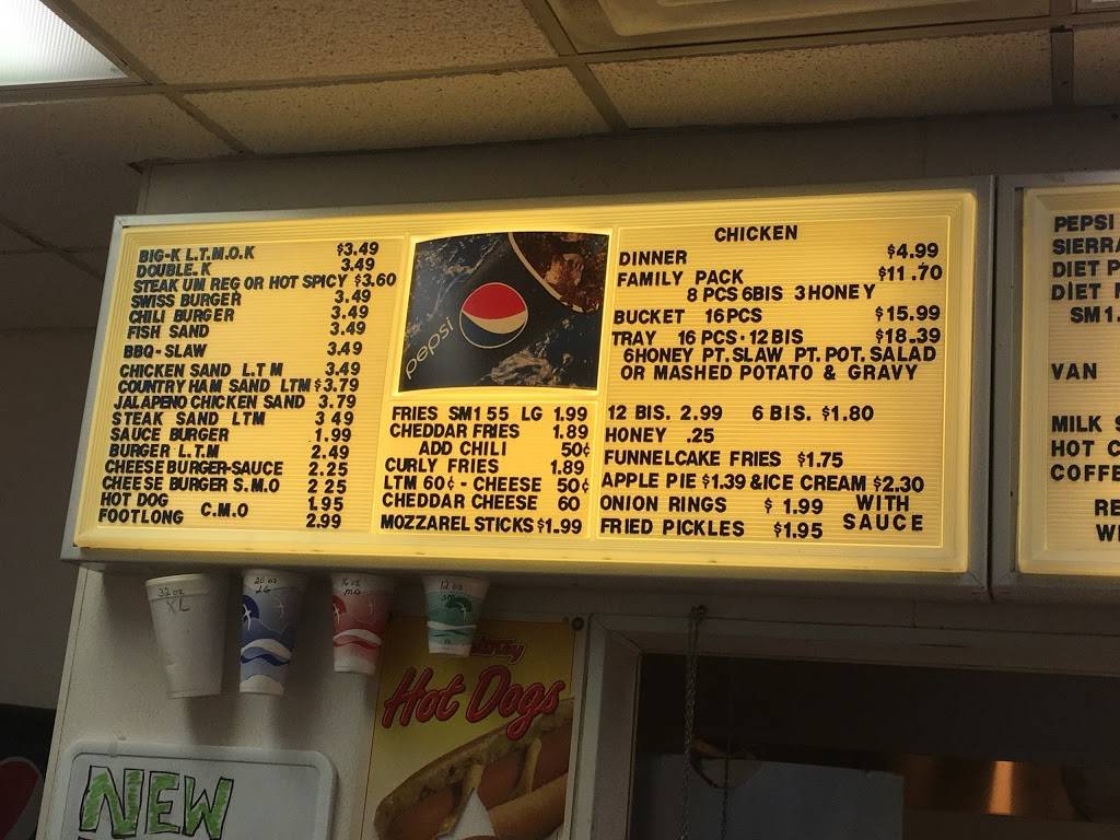 Kenneys | restaurant | 1518 Magnolia Ave, Buena Vista, VA 24416, USA | 5402612592 OR +1 540-261-2592