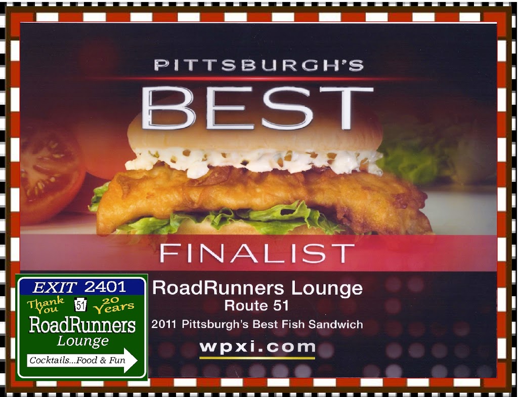 RoadRunners Grill | restaurant | 2401 Saw Mill Run Blvd, Pittsburgh, PA 15234, USA | 4128812602 OR +1 412-881-2602