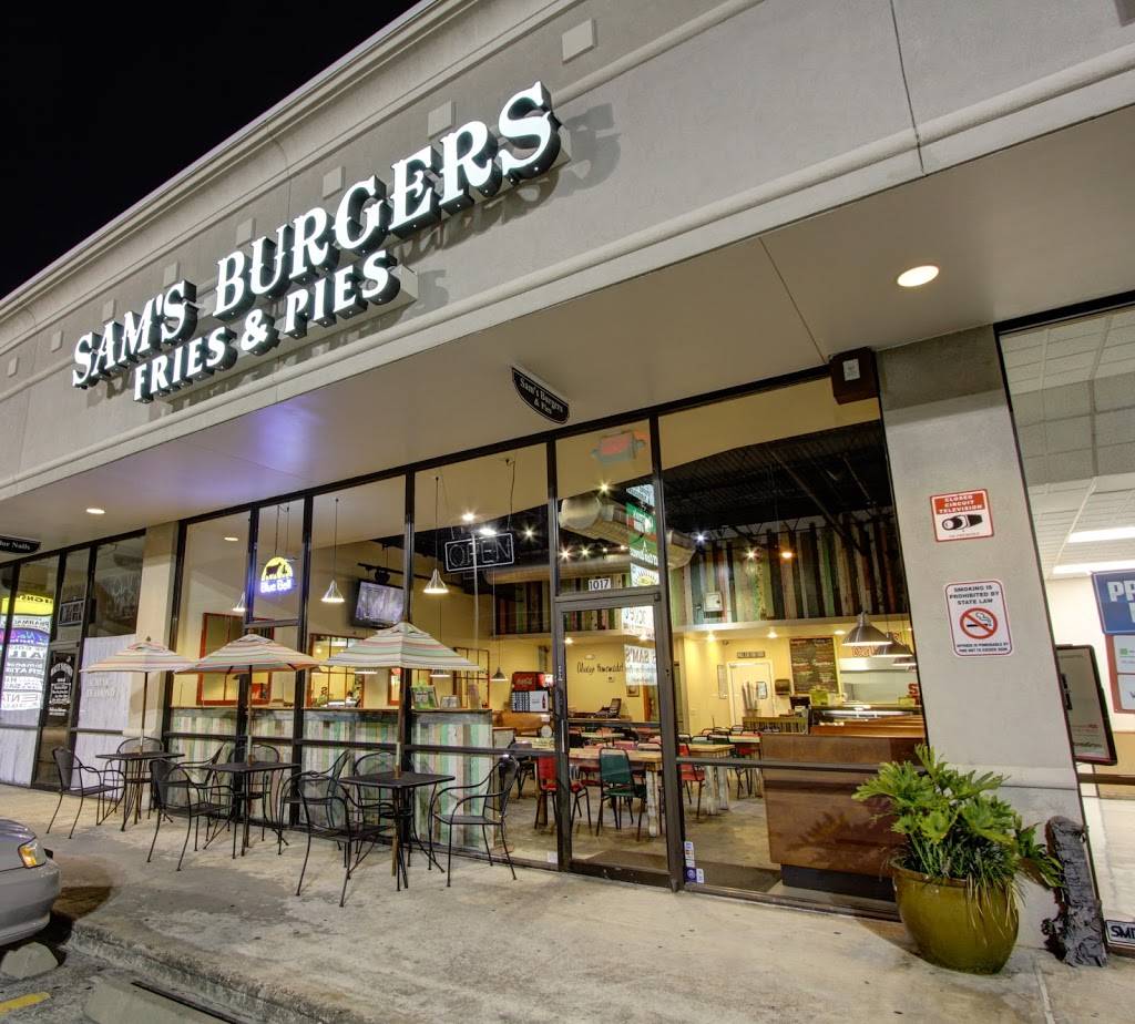 Sams Burgers | restaurant | 1017 Dairy Ashford St, Houston, TX 77079, USA | 2814964052 OR +1 281-496-4052