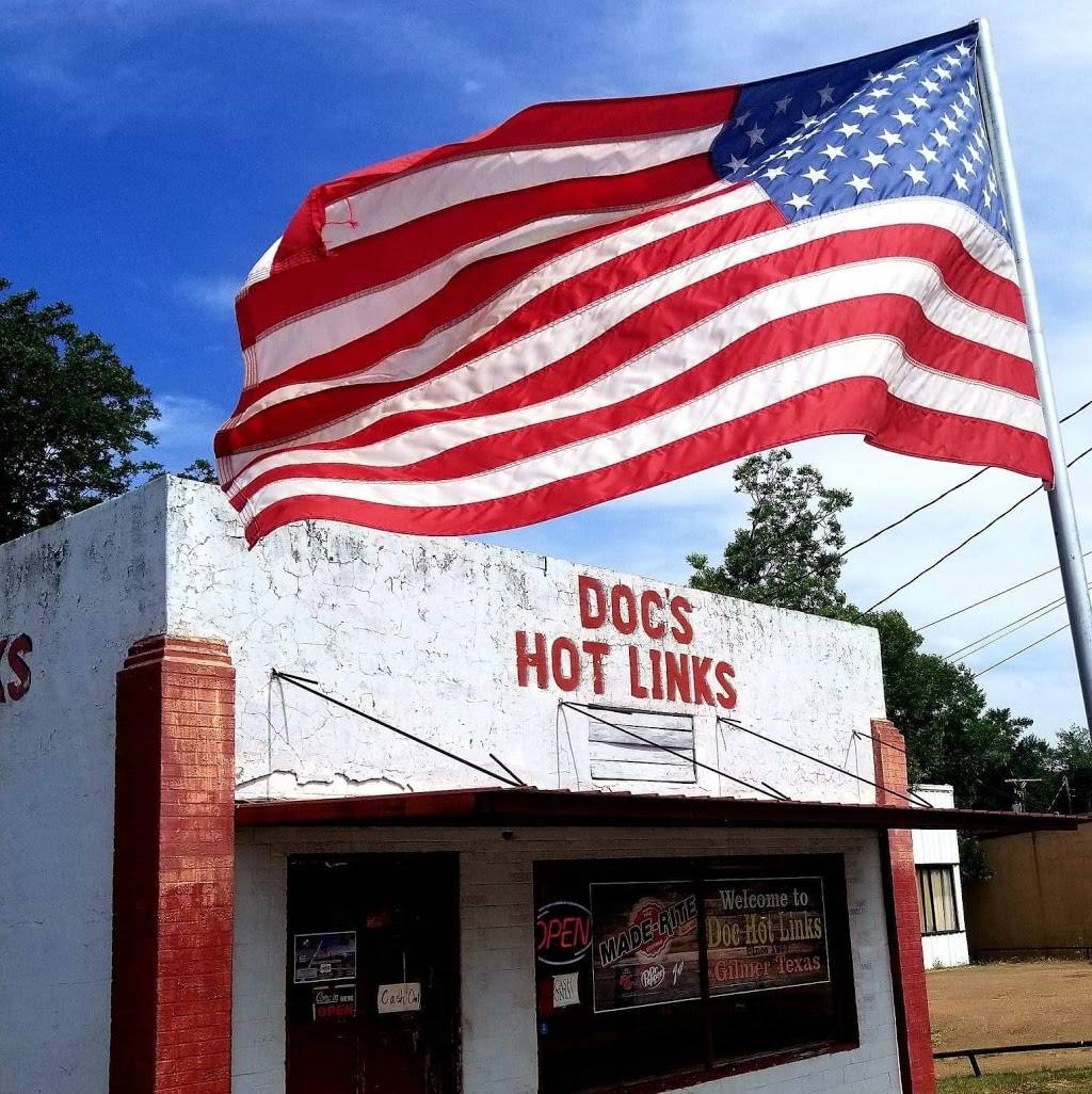 Docs Hot Links | restaurant | 208 S Wood St, Gilmer, TX 75644, USA | 9038432025 OR +1 903-843-2025