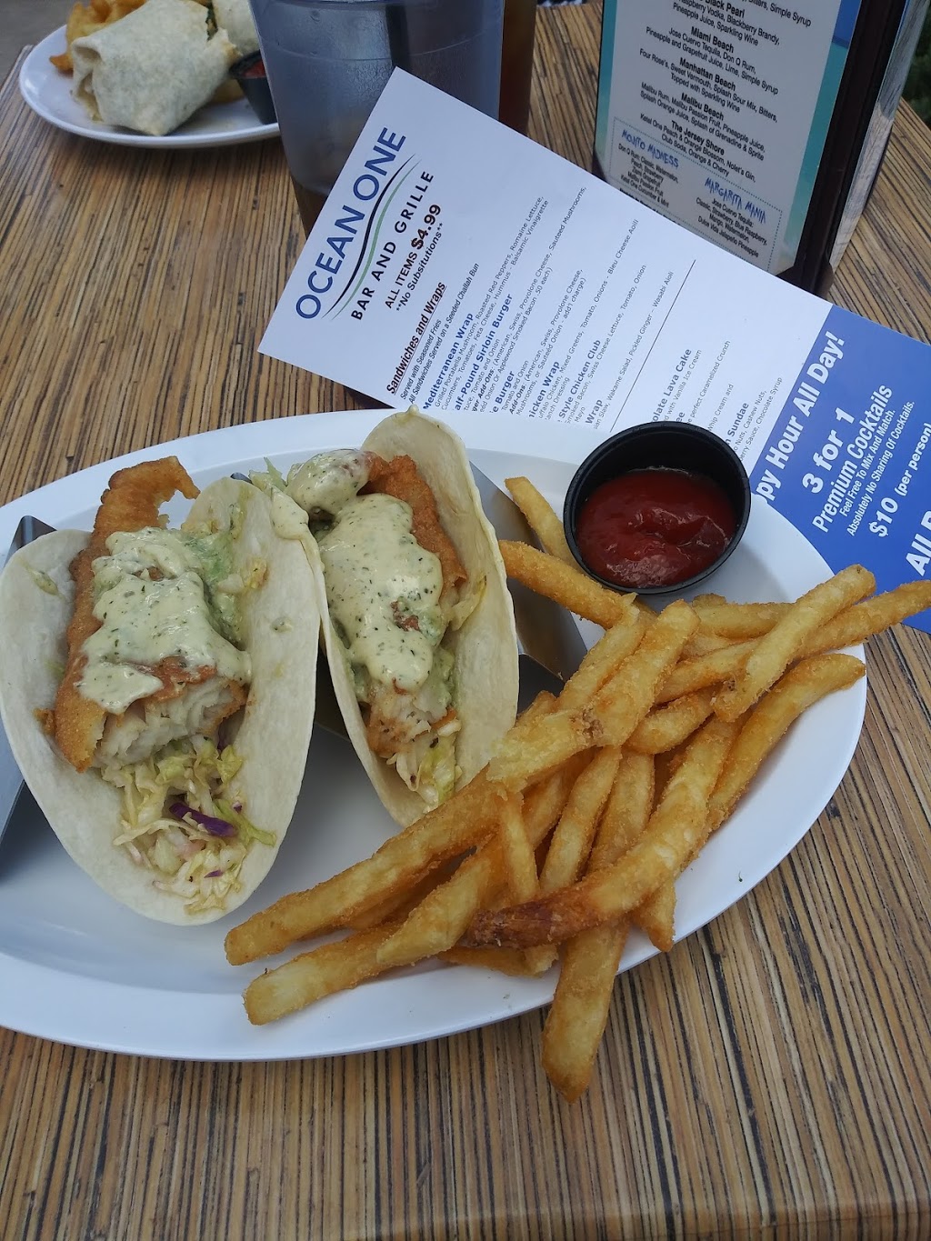 Ocean One Bar and Grille | restaurant | 14851 Lyons Rd, Delray Beach, FL 33446, USA | 5615655501 OR +1 561-565-5501