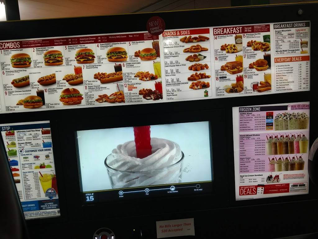 Sonic Drive-In | restaurant | 425 N 23rd St, Beaumont, TX 77707, USA | 4098923066 OR +1 409-892-3066