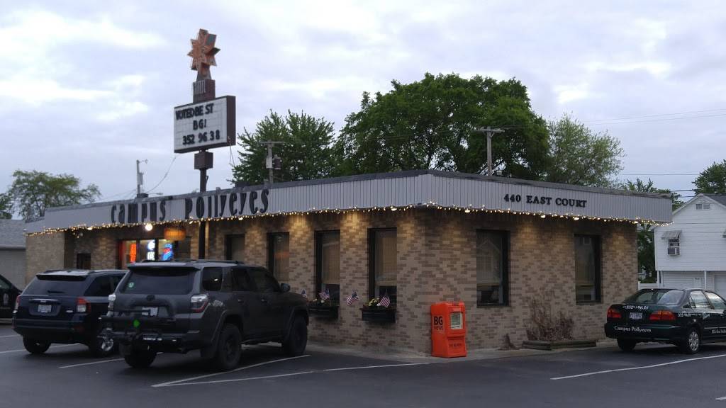 Campus Pollyeyes | restaurant | 440 E Court St, Bowling Green, OH 43402, USA | 4193529638 OR +1 419-352-9638