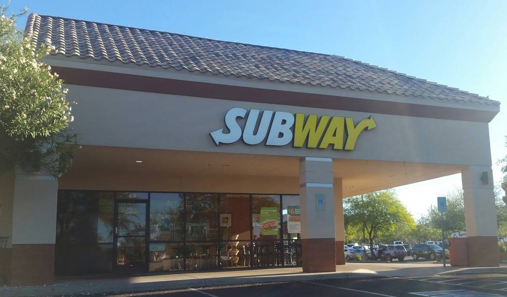 Subway | restaurant | Ridgeview Plaza, 2824 N Power Rd #105, Mesa, AZ 85215, USA | 4806410772 OR +1 480-641-0772