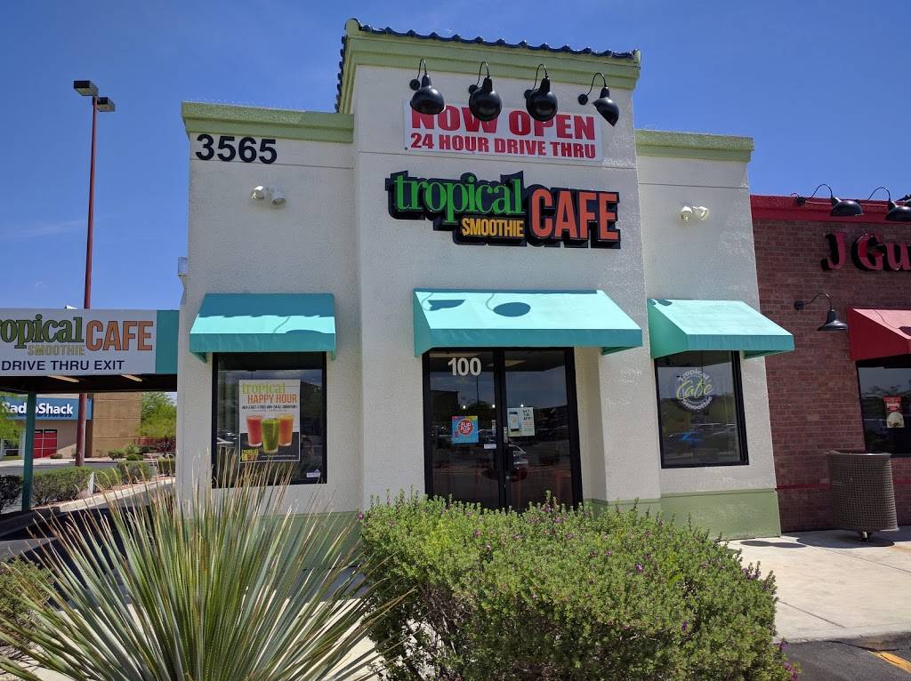 Tropical Smoothie Cafe | restaurant | 3565 S Rainbow Blvd, Las Vegas, NV 89147, USA | 7022695443 OR +1 702-269-5443