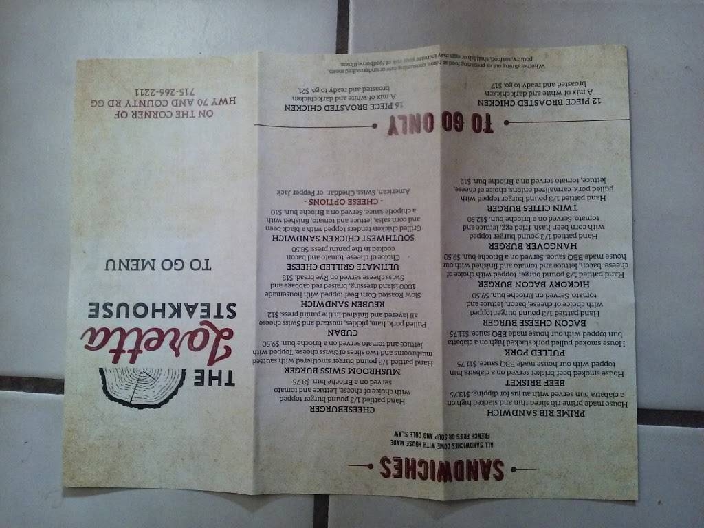 The Loretta Steakhouse | restaurant | 3480 W, 6122, WI-70, Loretta, WI 54896, USA | 7152662211 OR +1 715-266-2211