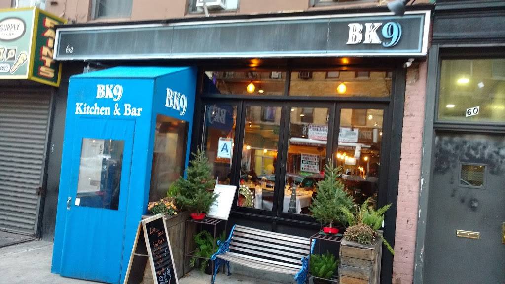 BK9 | restaurant | 62 5th Ave, Brooklyn, NY 11217, USA | 7187892176 OR +1 718-789-2176