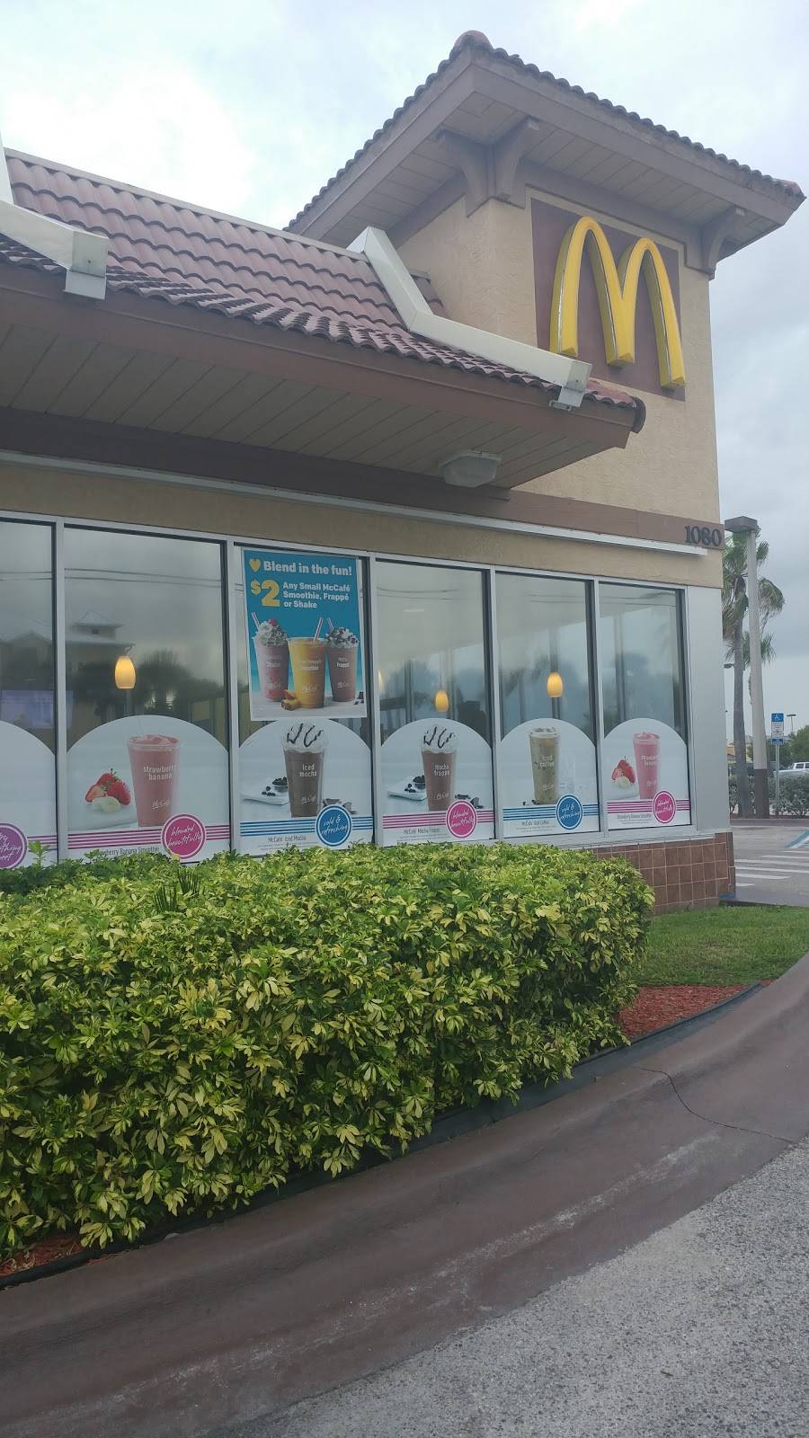 McDonalds | cafe | 1080 Florida A1A, Satellite Beach, FL 32937, USA | 3214283868 OR +1 321-428-3868