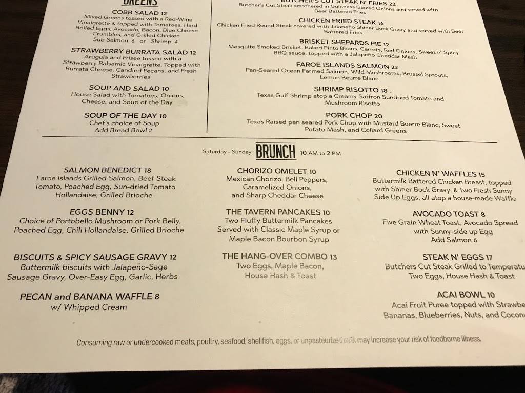 The Tavern at Lakeside | restaurant | 2600 Lakeside Pkwy #100, Flower Mound, TX 75022, USA | 4692933441 OR +1 469-293-3441