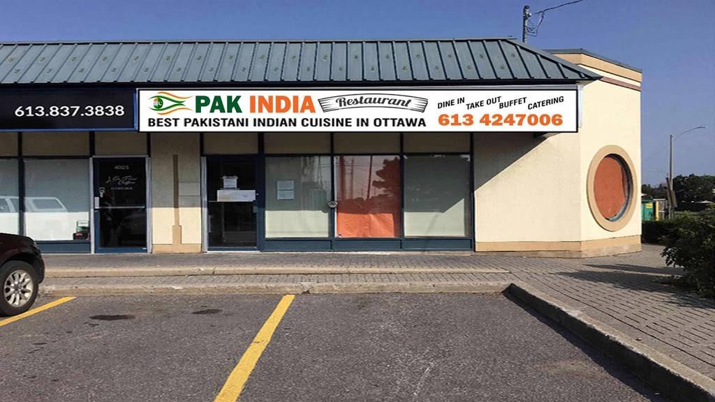 Pak India Restaurant | restaurant | 4025 Innes Rd, Orléans, ON K1C 1T1, Canada | 6134247006 OR +1 613-424-7006