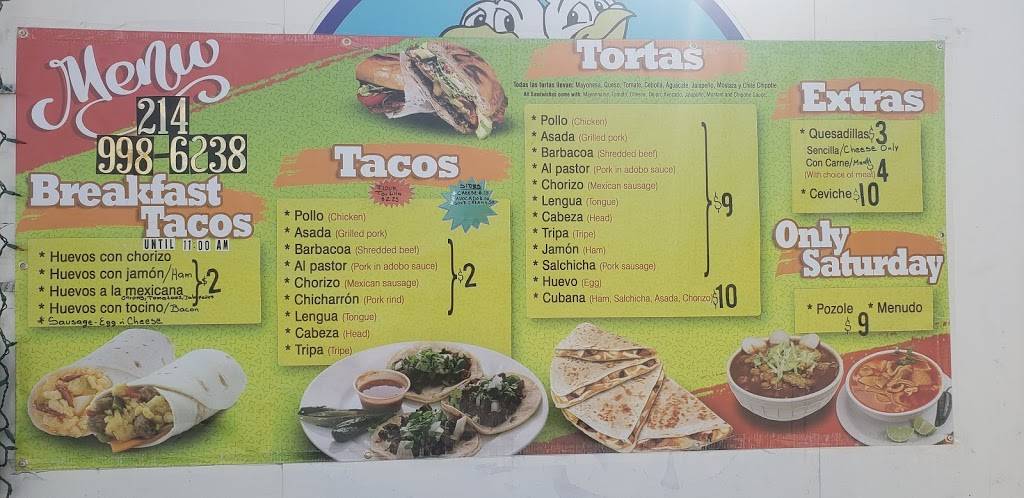 El rincon del Taco | restaurant | 17500 Matany Rd, Justin, TX 76247, USA | 2149986238 OR +1 214-998-6238