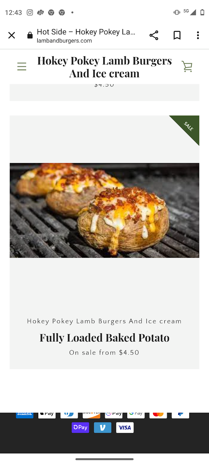 Hokey Pokey Lamb Burgers And Ice Cream | restaurant | 3210 Ely Pl SE, Washington, DC 20019, USA | 2028478629 OR +1 202-847-8629
