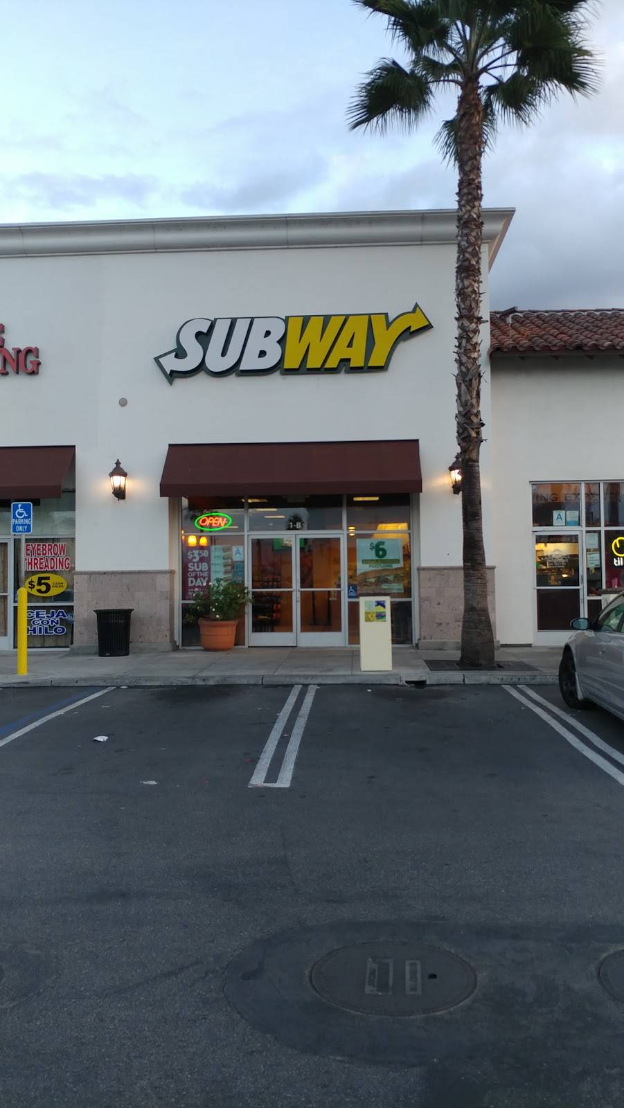 Subway Restaurants | restaurant | 11335 Thienes Avenue, Suite B, Plaza Del Sol Shopping Center, South El Monte, CA 91733, USA | 6264448710 OR +1 626-444-8710