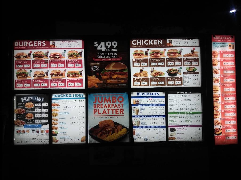 Jack in the Box | restaurant | 5920 S Cooper St, Arlington, TX 76017, USA | 8175578743 OR +1 817-557-8743