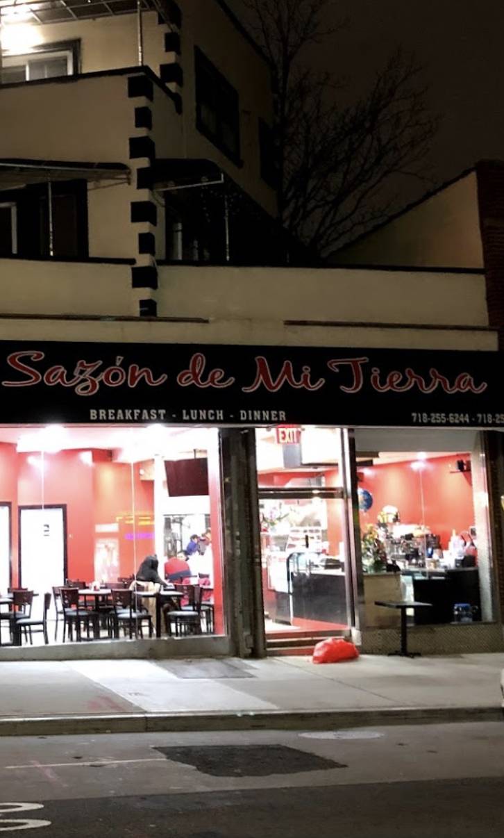 Sazon de mi tierra | restaurant | 40-18 Greenpoint Ave, Long Island City, NY 11104, USA | 7182556244 OR +1 718-255-6244