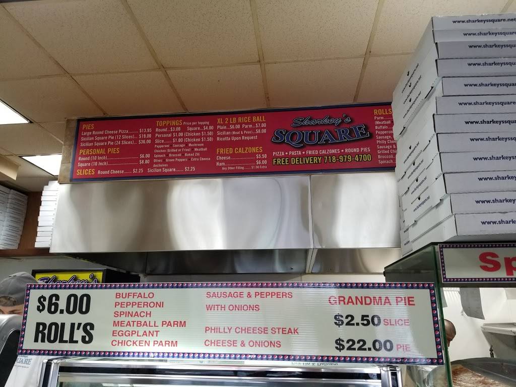 Sharkeys Square Pizza | meal delivery | 2122, 1910 Hylan Blvd, Staten Island, NY 10305, USA | 7189794700 OR +1 718-979-4700