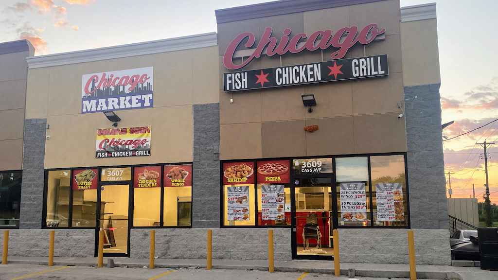 Chicago Fish & Chicken Grill | restaurant | 3609 Cass Ave, St. Louis, MO 63113, USA | 3146962345 OR +1 314-696-2345