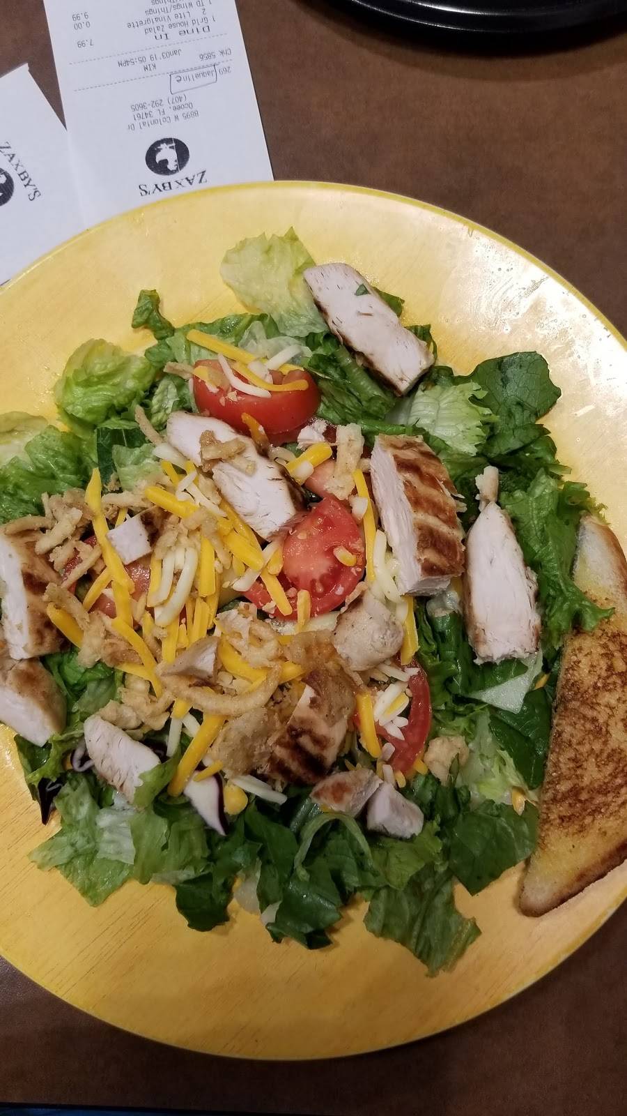 Zaxbys Chicken Fingers & Buffalo Wings | restaurant | 8895 W Colonial Dr, Ocoee, FL 34761, USA | 4072923605 OR +1 407-292-3605