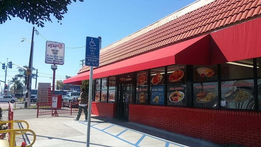 Tams Burgers | restaurant | 1201 Rosecrans Ave, Compton, CA 90222, USA | 3105378478 OR +1 310-537-8478