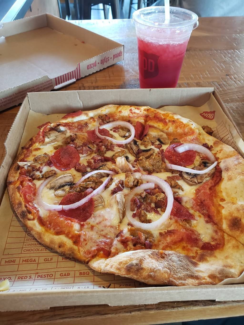 MOD Pizza | restaurant | 12311 NE Halsey St, Portland, OR 97230, USA | 9712307440 OR +1 971-230-7440
