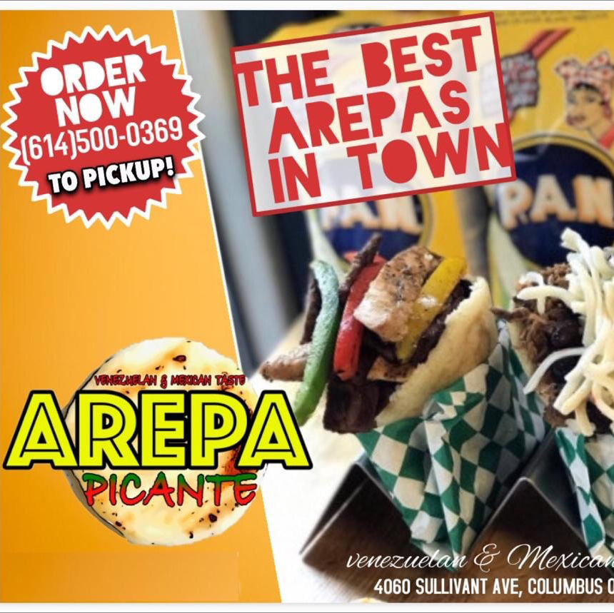 La Arepa Picante | restaurant | 4060 Sullivant Ave, Columbus, OH 43228, USA | 6145000369 OR +1 614-500-0369