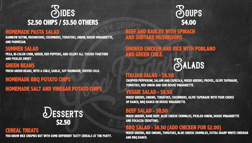 Good Buddys Tasty Soups & Sandwiches | restaurant | 1115 Pine St, St. Louis, MO 63101, USA | 3143008686 OR +1 314-300-8686