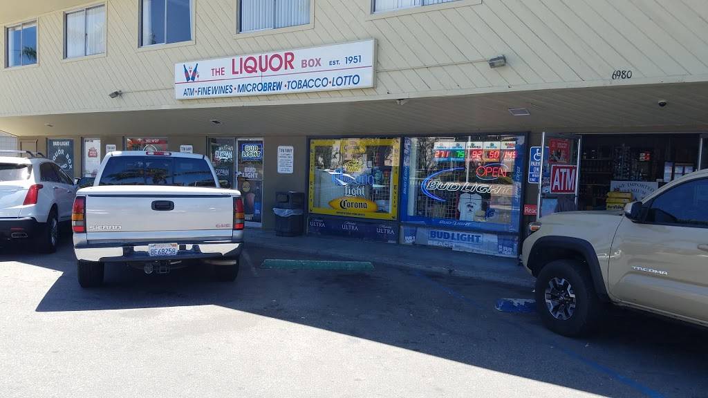Liquor Box | meal takeaway | 6980 La Jolla Blvd, La Jolla, CA 92037, USA | 8584544564 OR +1 858-454-4564