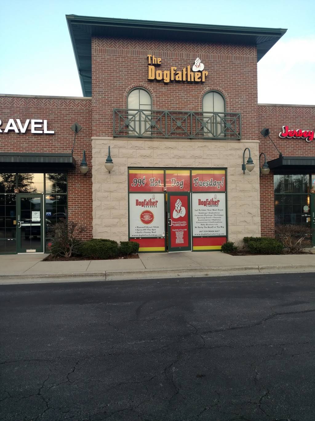 The Dogfather Hot Dogs | restaurant | 957 IL-59, Bartlett, IL 60103, USA | 6305407500 OR +1 630-540-7500