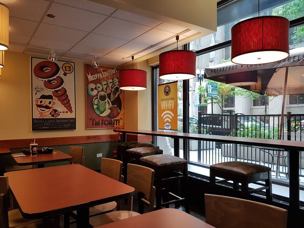 Einstein Bros. Bagels | cafe | 109 E Pearson St, Chicago, IL 60611, USA | 3128815056 OR +1 312-881-5056