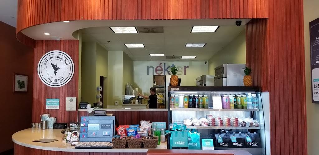 Nekter Juice Bar | cafe | 6793 Quail Hill Pkwy, Irvine, CA 92603, USA | 9495668851 OR +1 949-566-8851