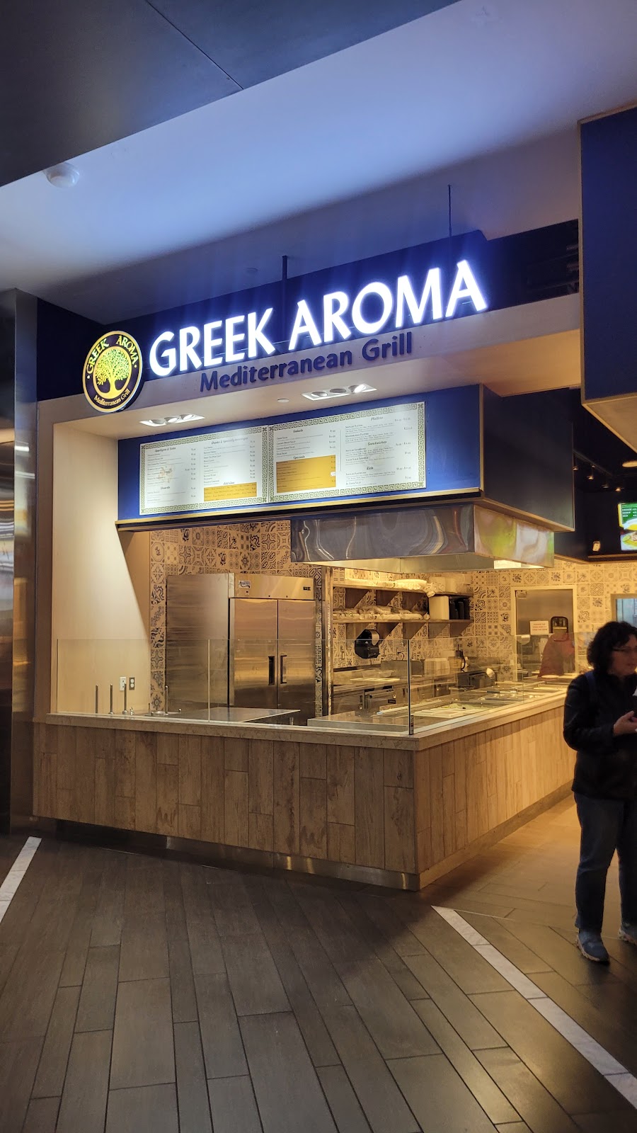 Greek Aroma Mediterranean Grill | restaurant | 7101 Democracy Blvd, Bethesda, MD 20817, USA | 3013632400 OR +1 301-363-2400