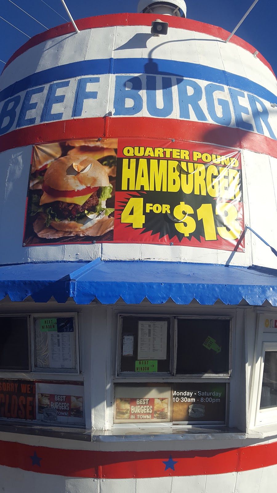 Beef Burger Barrel | restaurant | 3102 Plains Blvd, Amarillo, TX 79102, USA | 8063740101 OR +1 806-374-0101