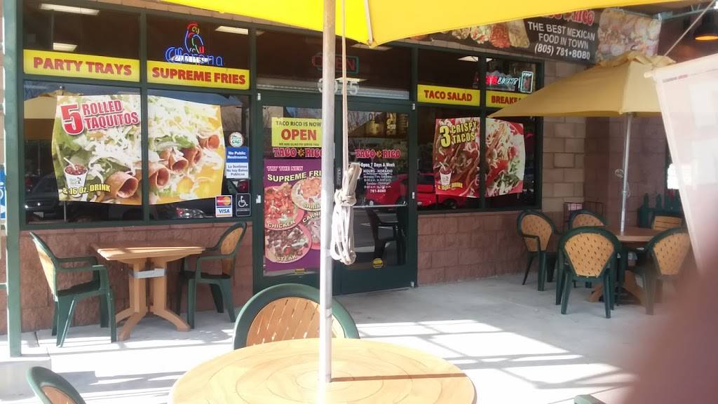 Taco Rico | restaurant | 3975 S Higuera St, San Luis Obispo, CA 93401, USA | 8057818080 OR +1 805-781-8080
