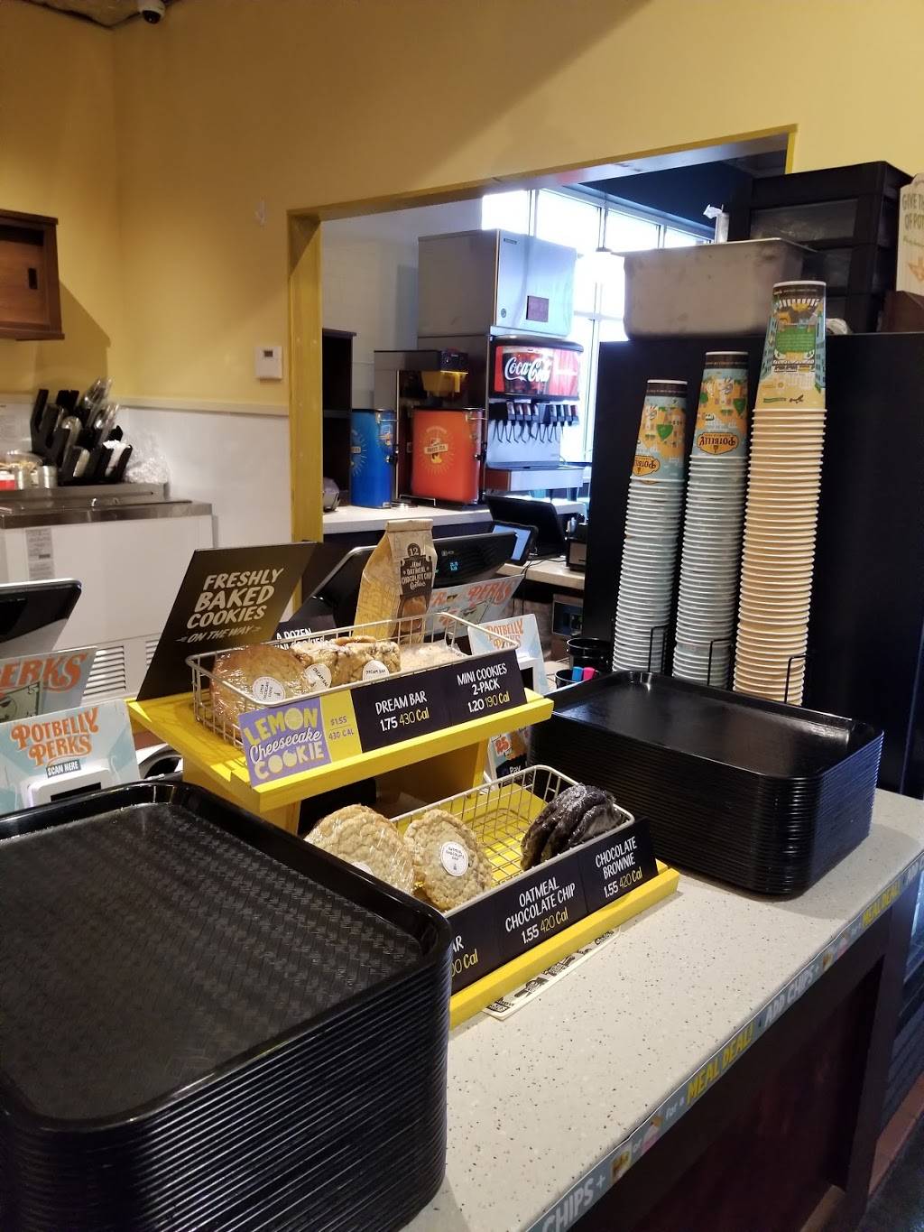 Potbelly Sandwich Shop | restaurant | 1760 E Market St Suite 102, Harrisonburg, VA 22801, USA | 5404423255 OR +1 540-442-3255