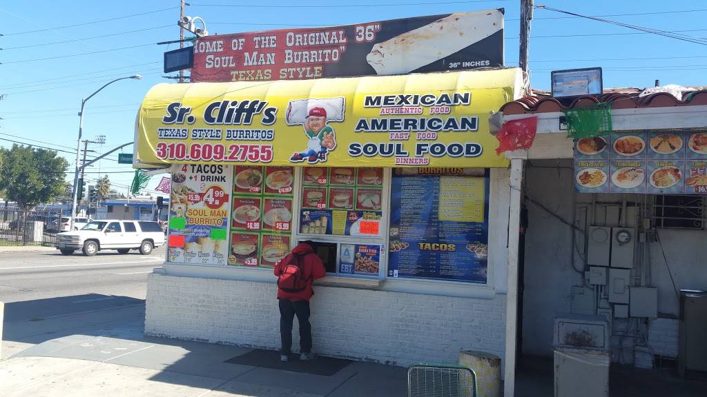 Sr. Cliffs Texas Style Burritos | restaurant | 408 W Alondra Blvd, Compton, CA 90220, USA | 3106092755 OR +1 310-609-2755