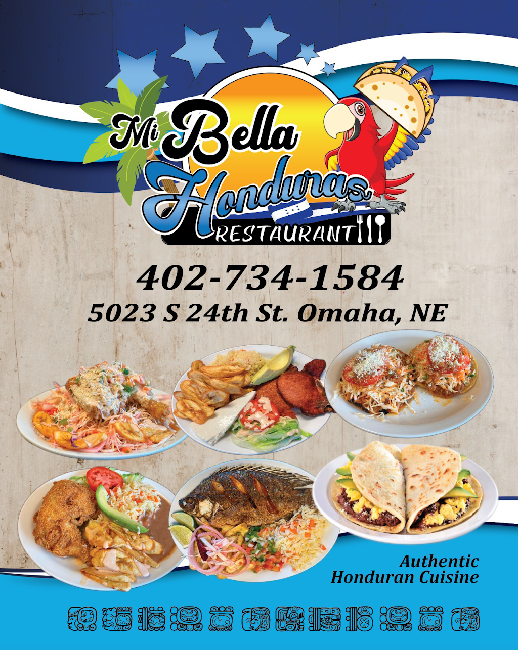 Mi bella Honduras restaurant | restaurant | 5023 S 24th St, Omaha, NE 68107, USA | 4027341584 OR +1 402-734-1584
