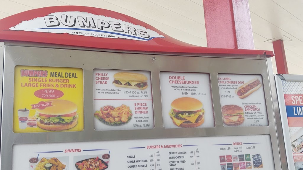 Bumpers Drive-In | restaurant | 3272 US 49, Mendenhall, MS 39114, USA | 6018477835 OR +1 601-847-7835