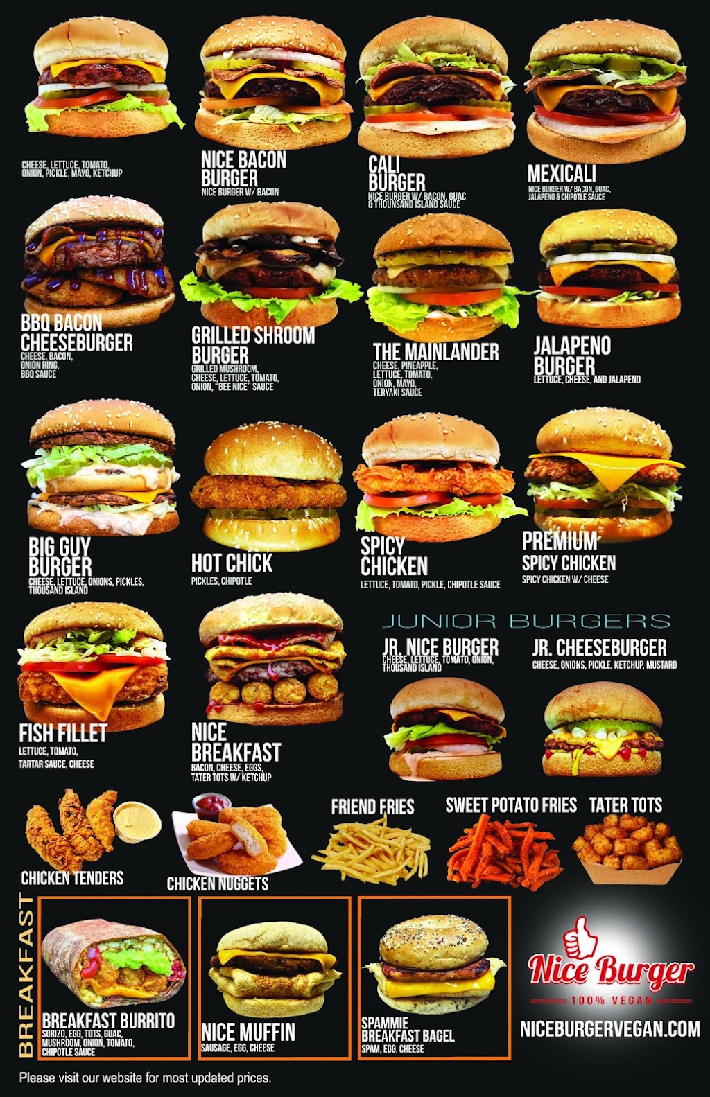 NICE BURGER 100% VEGAN - IRVINE | restaurant | 2222 Michelson Dr # 204, Irvine, CA 92612, USA | 9494188697 OR +1 949-418-8697