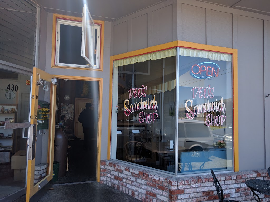 Deos Sandwich Shop | restaurant | 428 Grotto St, Eureka, CA 95501, USA | 7076166726 OR +1 707-616-6726