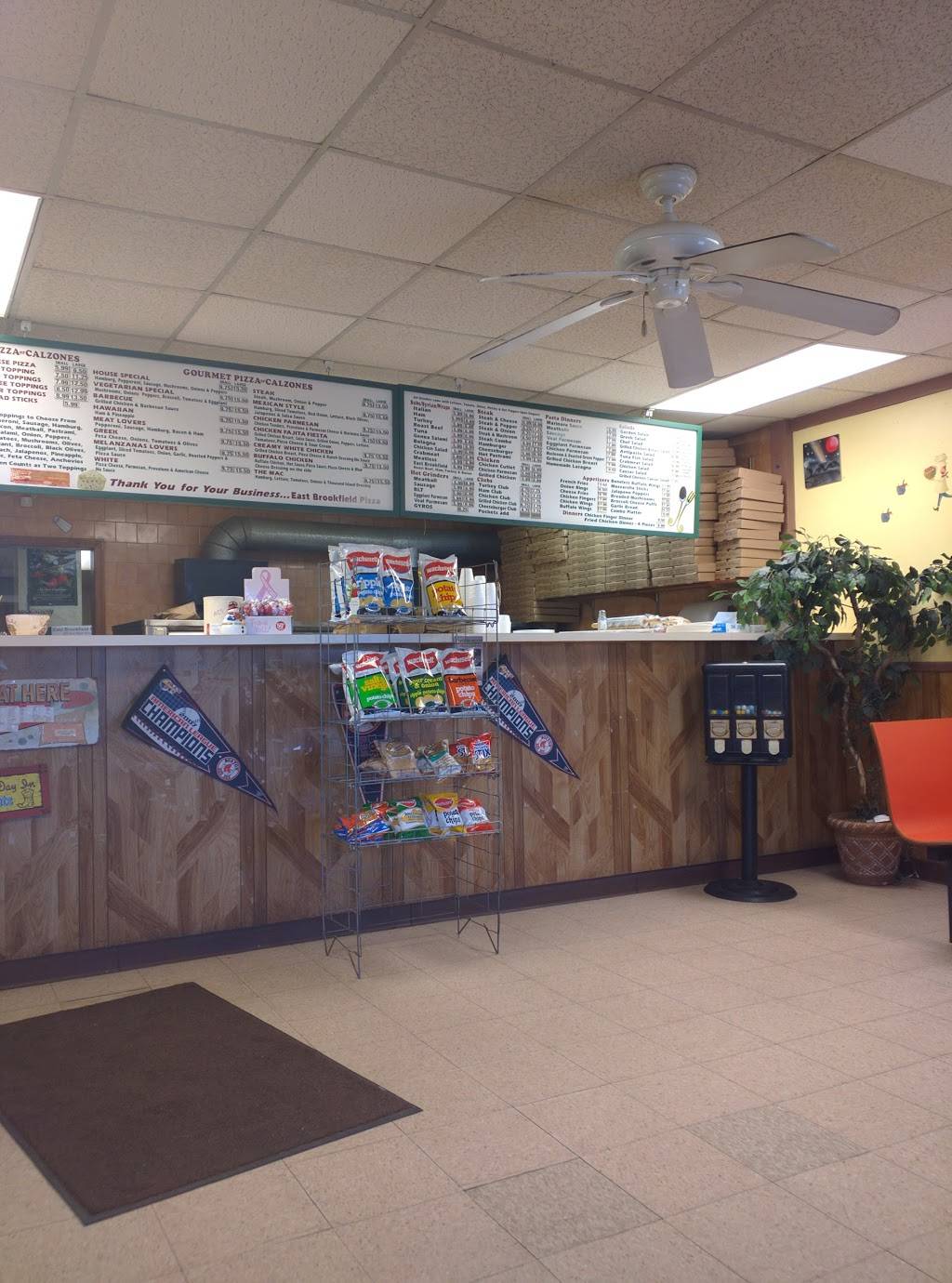 East Brookfield Pizza | restaurant | 289 E Main St, East Brookfield, MA 01515, USA | 5088678777 OR +1 508-867-8777