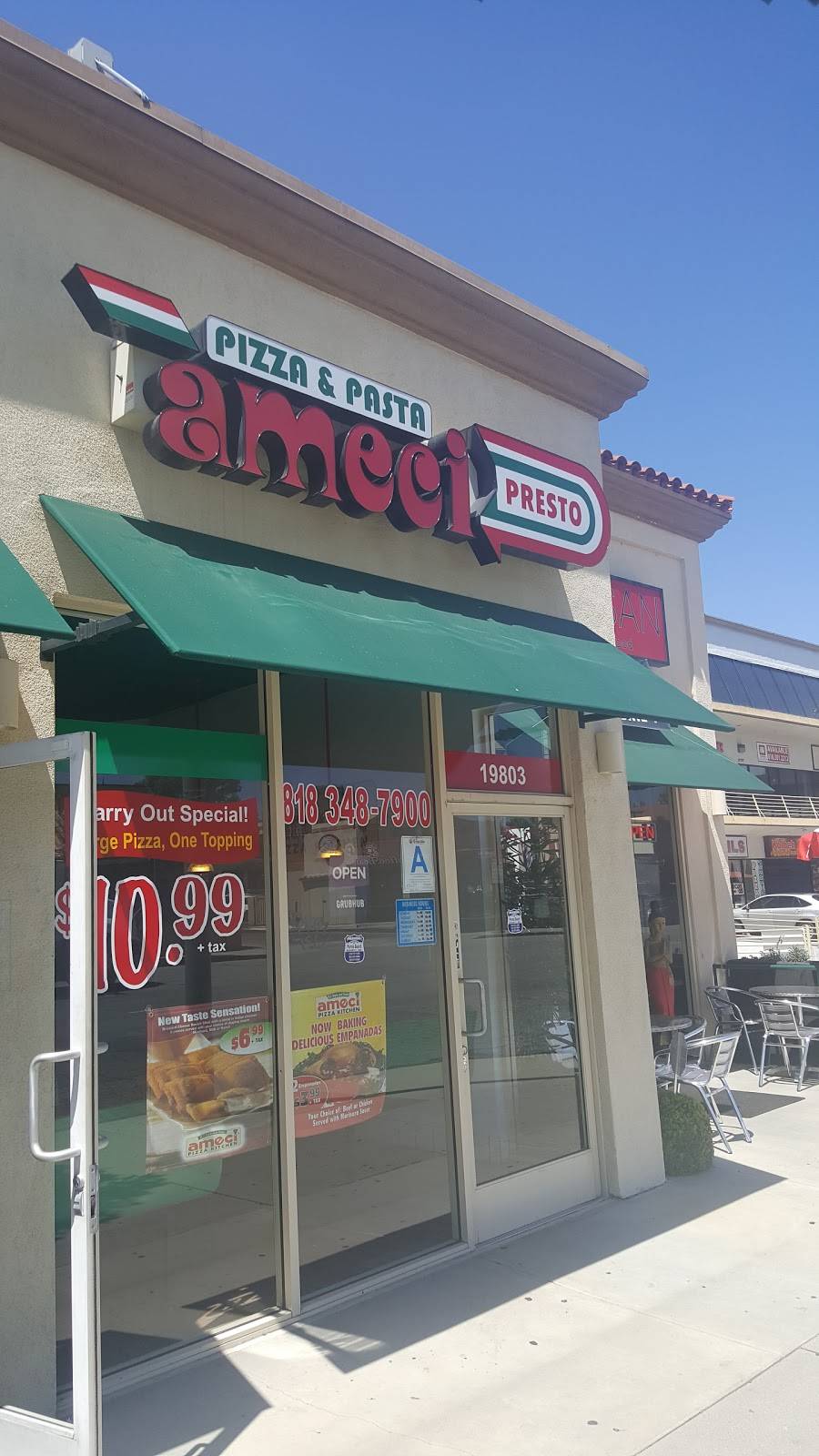Ameci pizza &pasta | meal delivery | 19803 Ventura Blvd, Woodland Hills, CA 91364, USA | 8183487900 OR +1 818-348-7900