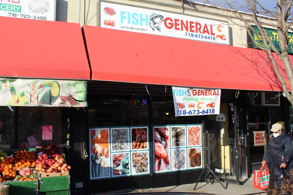 Fish General | restaurant | 227-03 Merrick Blvd, Queens, NY 11413, USA | 7186736418 OR +1 718-673-6418