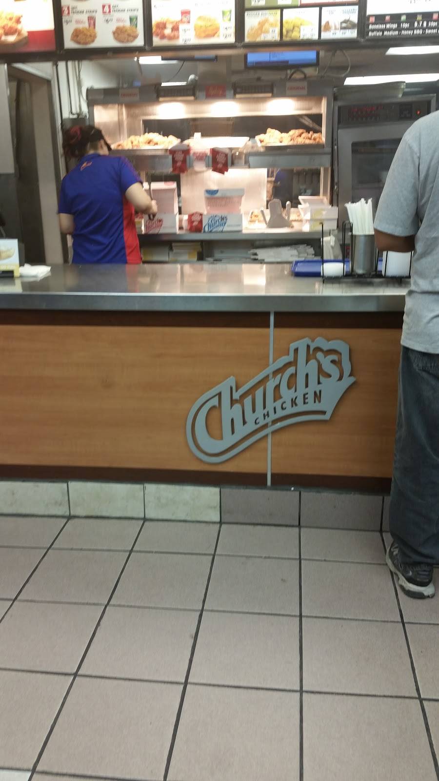 Churchs Chicken | restaurant | 11910 Perrin Beitel Rd, San Antonio, TX 78217, USA | 2106532510 OR +1 210-653-2510
