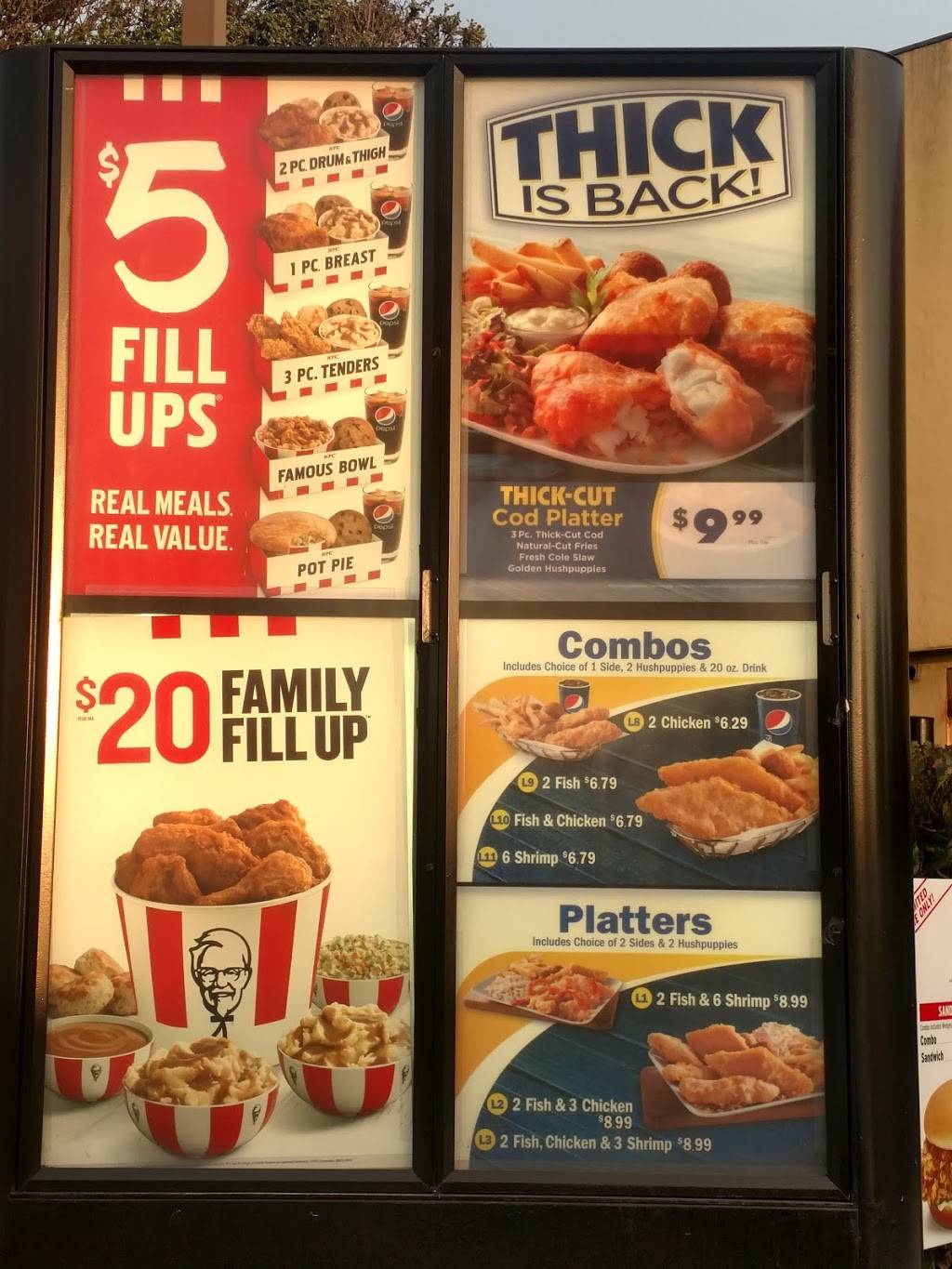 Long John Silvers | restaurant | 1175 Fremont Blvd, Seaside, CA 93955, USA | 8318992535 OR +1 831-899-2535